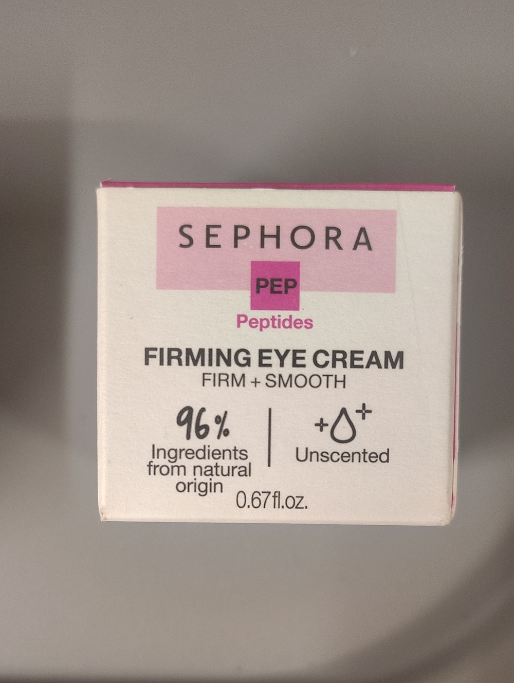 Sephora Firming Eye Cream - White & Pink Box